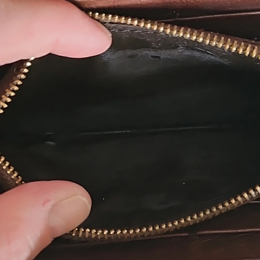 Preloved Chloe medium brown wallet - Picture 3 of 8
